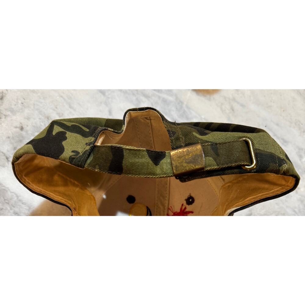 Vintage Space Ibiza Club Camo Hat Y2K Rave Culture Collector Piece 2000s - Picture 8 of 9
